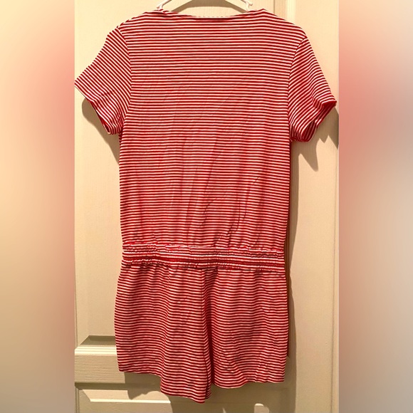 Vineyard Vines Crossover Candy Stripe Knit Romper - Picture 6 of 7